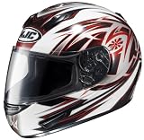 HJC CL-15 Cyclone MC-1 Full Face Motorcycle Helmet White/Red/Black L