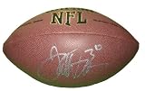 Denver Broncos Terrell Davis Autographed NFL Wilson Composite Football, Georgia Bulldogs, Proof Photo of Terrell Signing for Us.