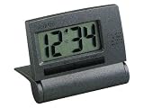 Vedette - 558.8072.08 - Réveil de Voyage - Quartz Digitale - Sonnerie Progréssive - Eclairage - Alarme Répétition - Mode 12-24H - Double Fuseau Horaire