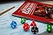 Wiz Dice 7 Die Polyhedral Dice Set - Imperial Gem (Marble Green) with Velvet Pouch