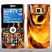 samsung Blackjack orange flame skin 46023