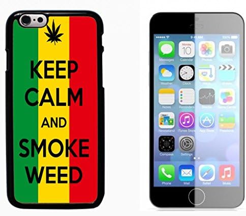 Marijuana Kush Weed Hard Plastic and Aluminum Back Case FOR Apple iPhone 6 6G 4.7