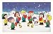 Greeting Card Christmas Peanuts "Sing a Song of Ch