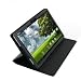 Navitech schwarze Executive Premium Leder Flip-Tragetasche mit verstellbarem Standfu� f�r das ASUS Tablett Eee Pad Transformer TF101 10.1 inch PC Tablet Ger�t 32 GB Android 3,0 Honeycomb