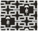 Eigenschaften AS-Creation  / 7594-12 BLACK&WHITE Tapete in schwarz, weiß von AS-Creation als Vliestapete, Retrotapete, Africola