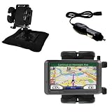 Garmin Nuvi 770 Auto Bean Bag Dash Holder with Car Charger - Uses Gomadic TipExchange