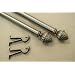 A&F Rod D�cor - A NEW 3 pieces Curtain Rod 120-170 inch Antique Brass #67