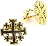 The Vatican Library Collection Men's Gold-Tone Jerusalem Cross Cufflinks