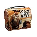 Vandor Dome Tin Tote, John Wayne