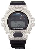 Casio Men's DW6900 Diamond G-Shock Classic Digital Watch 4.5ctw