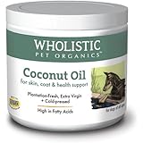 Wholistic Pet Organics Coconut Oil Supplement, 8 fl oz