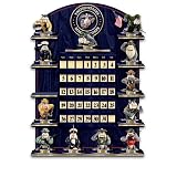 Collectible USMC Perpetual Calendar: USMC Wall Decor