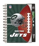 New York Jets Deluxe Hardcover, 5 x 7 Inches Notebook and Pen Set, Team Colors (12024-QUT)
