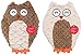 Ethical Pets Soft Swirl Plush Owl Plush Dog Toy, 9.5