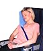 JETSLEEPER Self Expanding Travel Pillow --- Comfortable soft, cushioned fiber pillow 