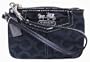 Coach Madison Op Art Signature Wristlet Bag Case for IPOD 43262 Black