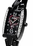 Seiko Tressia 22 Crystal Black Dia Black Stainless Steel Band Ladies Watch