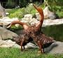 Wood Duck - Large Lawn Ornament - Set of 2 (Brown) (15"H x 6.5"W x 8"D)