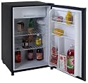 A 4.5 Cu Ft Dorm Fridge Black