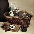 Sampler Firestarter Willow Basket Gift Set for Fireplace