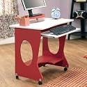 Furniture online: Red & White Child Computer Desk
