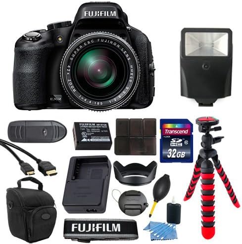 Fujifilm FinePix HS50EXR 16 MP Digital Camera + 32GB Deluxe Accessory Package
