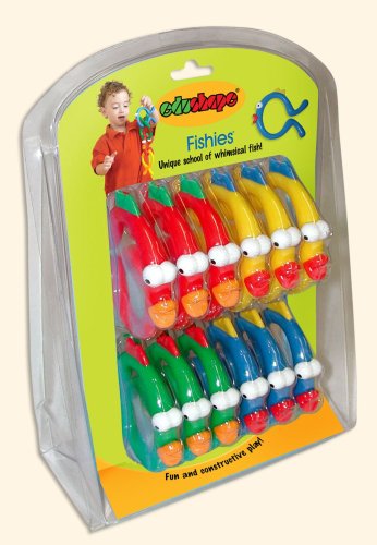 Edushape Fishies Set Baby Building Toy of 12