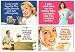 Office Humor Fridge Magnet 4-Piece Set - Retro Humor