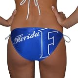NCAA Florida Gators Womens Solidify Bikini Bottom - Royal Blue (Small)