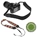 GTMax Soft Multi-Color Classic Camera Neck Strap + Black Anti-Slip Neoprene Shoulder Strap + CupPad for Canon SX50 HS, G15, EOS 6D, SX500 IS, XT XTi XS XSi T1i T2i T3i T3 T4i T5i SL1; Nikon D5200 D3200 D5100 D800 D4 COOLPIX L820 L810 L310; GE Power Pro X500; Pentax Q10, X-5 and Other SLR Cameras