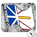 Mousepad - 9.25 x 7.75 Designer Mouse Pads - Design: Flag - Newfoundland (MPFG-136)