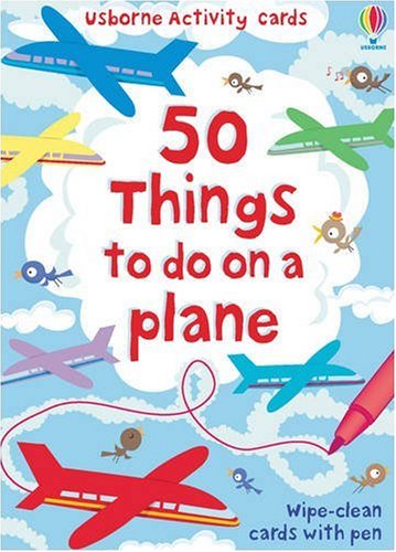 50 Things to Do on a Plane (Usborne Activity Cards)