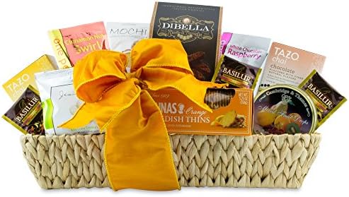 Blue Ridge Harvest Gift Basket with Cookies, Teas, Coffees, and Candies From Gift Basket Group