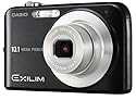 Casio EXILIM EX-Z1080 Digitalkamera (10 Megapixel, 3-fach op. Zoom, 2,6" Display) in schwarz