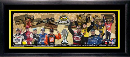 Buy NASCAR 2005 Chase for the Nextel Cup Framed Unsigned Panoramic Photograph by Mounted Memories