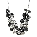 Beaded Short Necklace - Black