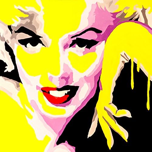 CANVAS Temptress by PopArtQueen 12X12 Gallery Wrap Marilyn