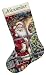 Dimensions Needlecrafts Counted Cross Stitch, Candy Cane Santa Stocking