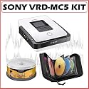 Sony VRDMC5 DVDirect DVD Recorder + Accessory Kit with 32-Slot CD Case and 25 Pack of Sony DVD-R Rewriteable Discs