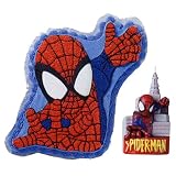 Spider-Man Cake Pan and Candle Birthday Set