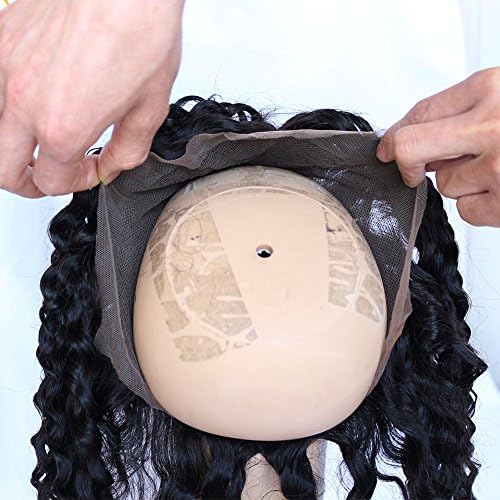 Toprincess 360 Lace Band Frontal Back Deep Wave Lace Frontal Closure With Natural Hairline Baby Hair-DW10Inch