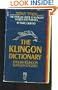 The Klingon Dictionary: English/Klingon Klingon/English