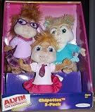 Alvin and the Chipmunks: The Squeakquel - The Chipettes 3-Pack Mini Plush Dolls