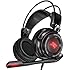 Sentey GS-4730 7.1 Digital Surround Sound Gaming Headset with In-line Control and Mic (Black)