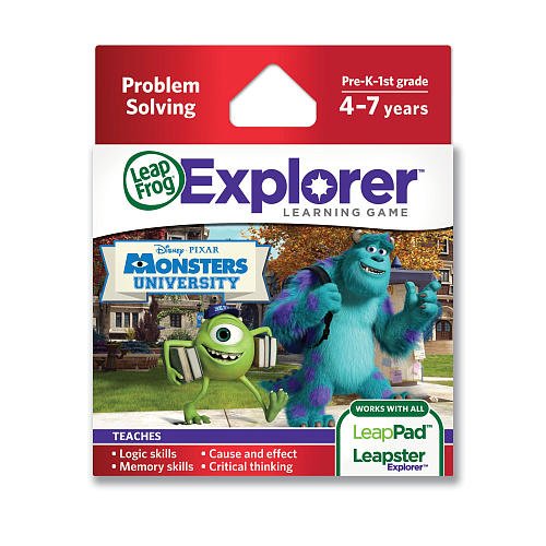 LeapFrog Explorer Learning Game Disney Pixar Monsters University