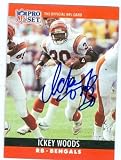 Ickey Woods autographed Football Card (Cincinnati Bengals) PRO SET
