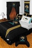 Jacksonville Jags Jaguars 5Pc SL Queen Comforter/Sheets Bed Set