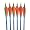 Feather Fletched Easton XX75 Blues Aluminum Arrows 6-pack 28 1716