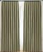 24x95 inch Thai Silk Inverted Pleat Drape - Patina Green