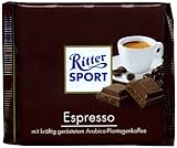 Ritter Sport Espresso Chocolate Bar-Pack of 3